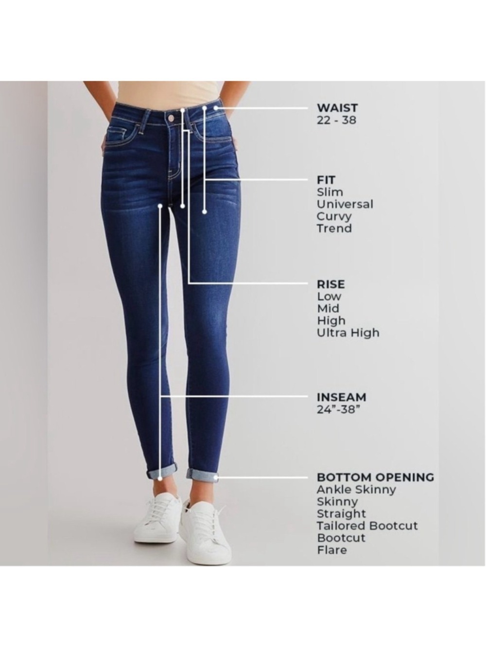 Bridge by Gly Flying Monkey Brand Women’s TriTones Flare 70’s Style Size 28 - Picture 11 of 12